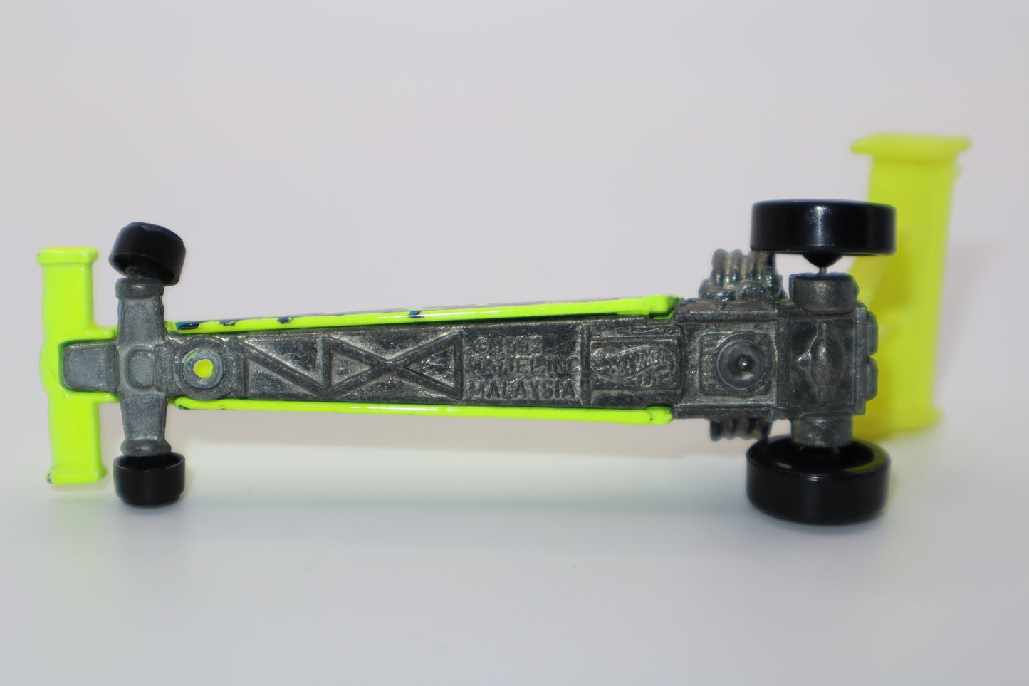 1992 Hot Wheels Dragster – Hot Set-Up (Yellow) Made in Malaysia