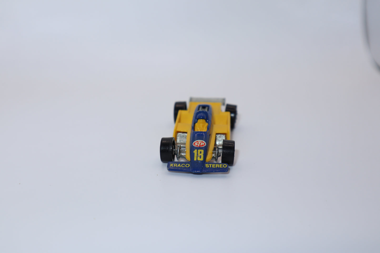 Hot Wheels 1982 #18 Kraco Race Car 18 STP. Condition is Used.