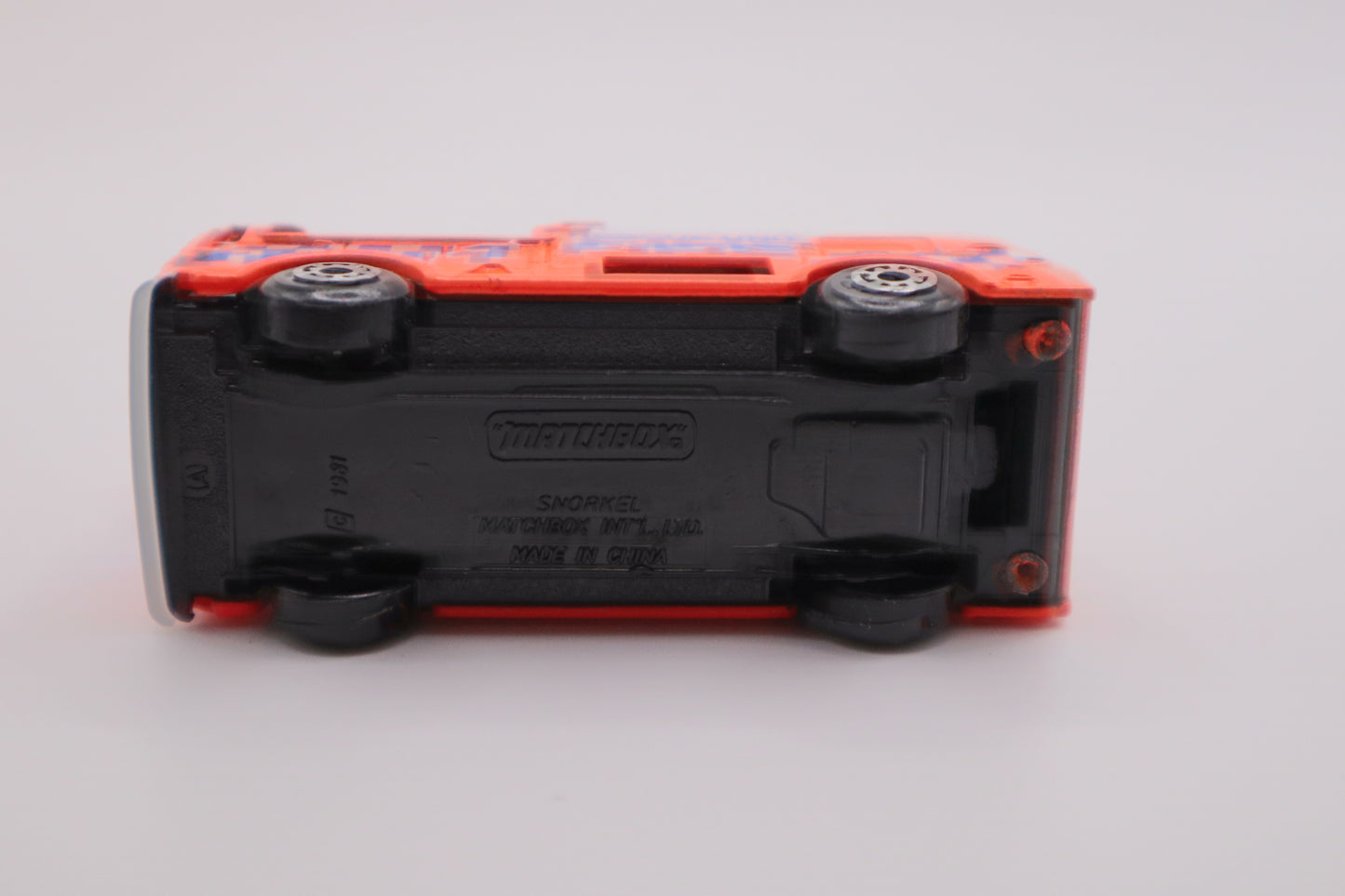 Matchbox Snorkel Truck Fire Rescue Unit – HO Scale – Diecast