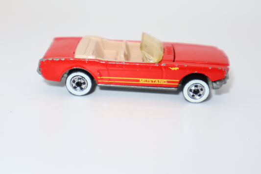 1983 Hot Wheels '65 Mustang Convertible – Made in Malaysia