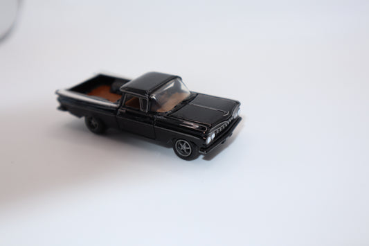 1959 Chevy El Camino – Tuxedo Black (1:64 Scale) Loose Mint – Johnny Lightning