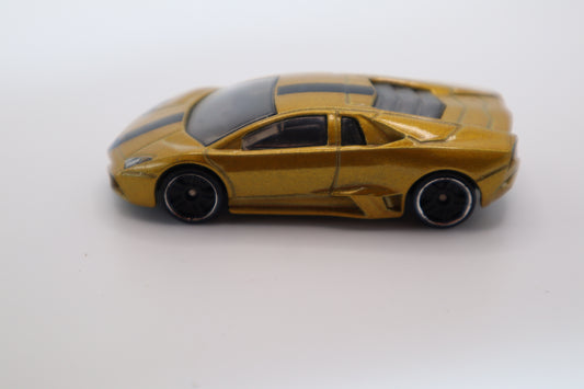 Hot Wheels Lamborghini Aventador N4024 – Orange/Gold – Loose Diecast Toy Car